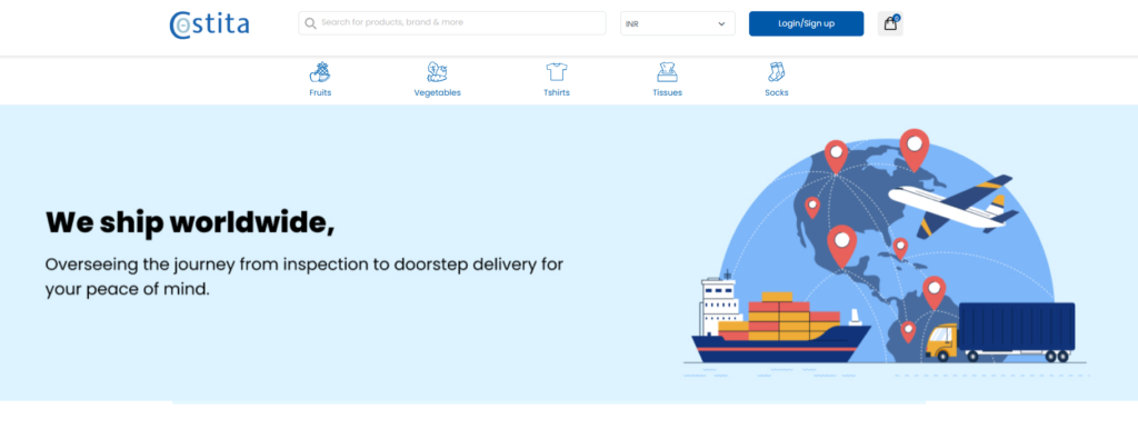Costita B2B ecommerce platform 